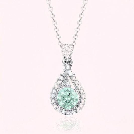 Alindra Voselle Necklace | White Gold