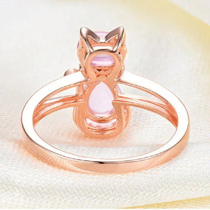 Cat Ring in Rose Gold | Rose Gold