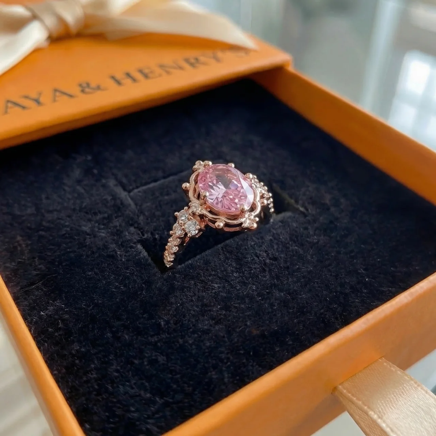 Rosavelyn Tiara Ring | Rose Gold