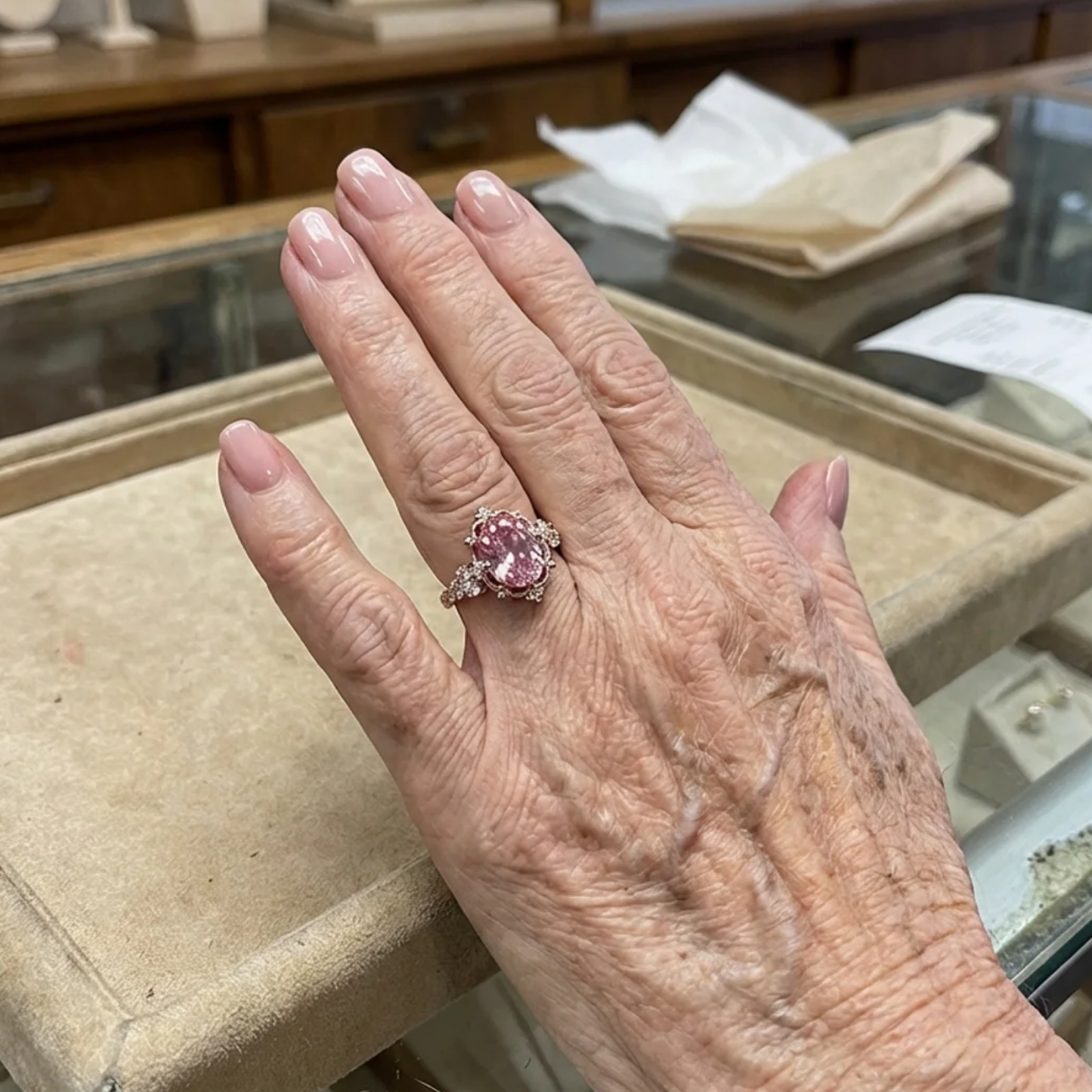 Rosavelyn Tiara Ring | Rose Gold