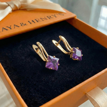 Zephira Crownlight Earrings | Rose Gold