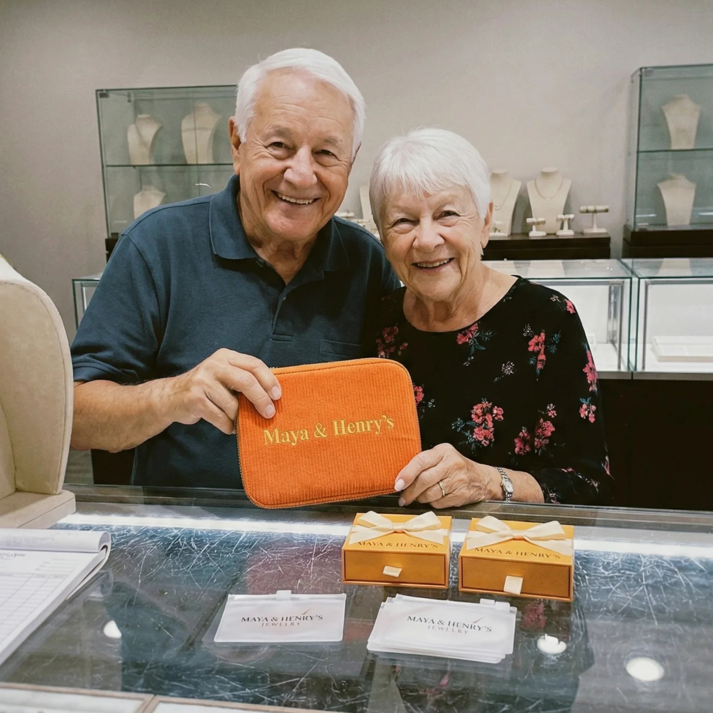 Purple Crystal Knot Earrings | White Gold